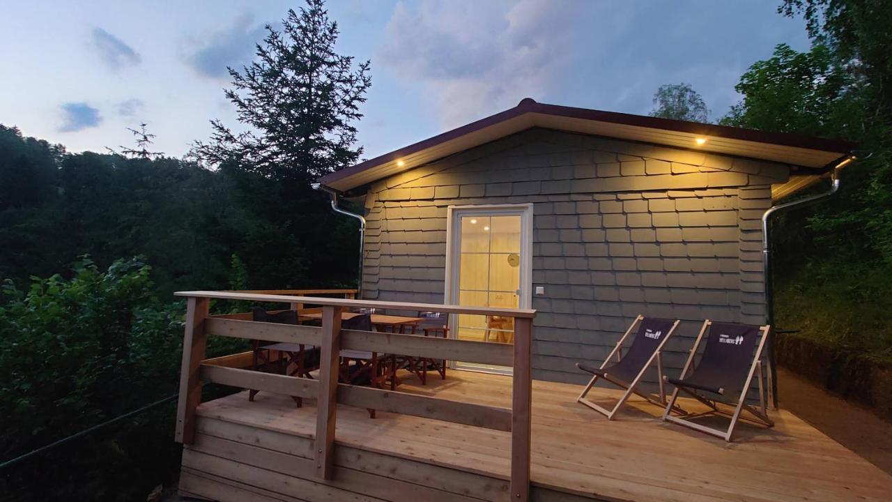 Ruhiges Ferienhaus Mit Sauna: Hellaberg III Langenbach  Екстериор снимка